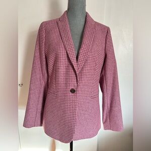 J.Crew Houndstooth Schoolboy Blazer - Size 10 - New without Tags